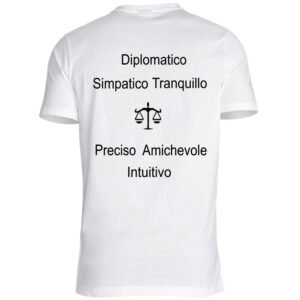 Maglietta unisex adulto BILANCIA