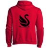Felpa donna con Zip CIGNO