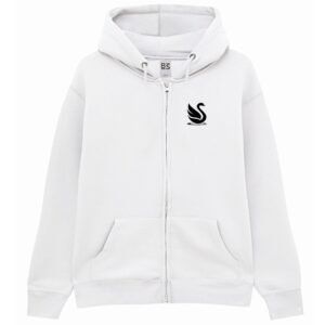 Felpa donna con Zip CIGNO