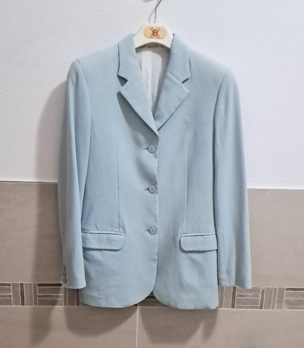 Giacca azzurra elegante
