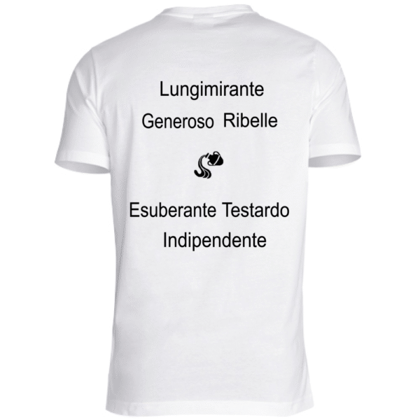 Maglietta unisex adulto ACQUARIO