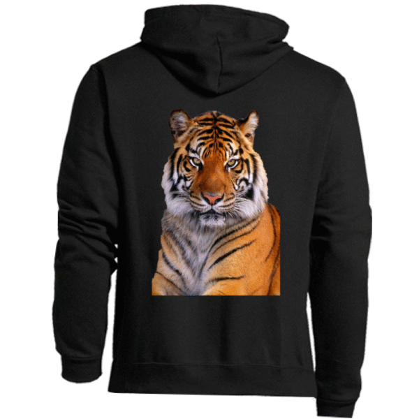 Felpa donna con Zip TIGRE