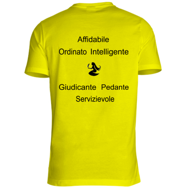 Maglietta unisex adulto VERGINE