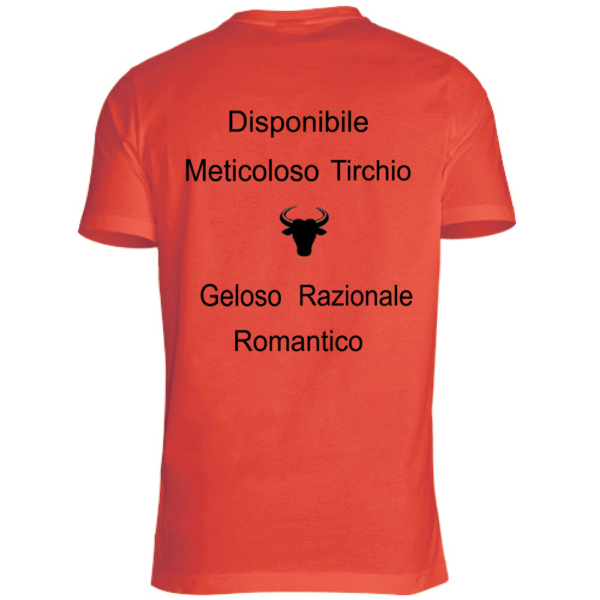 Maglietta unisex adulto TORO