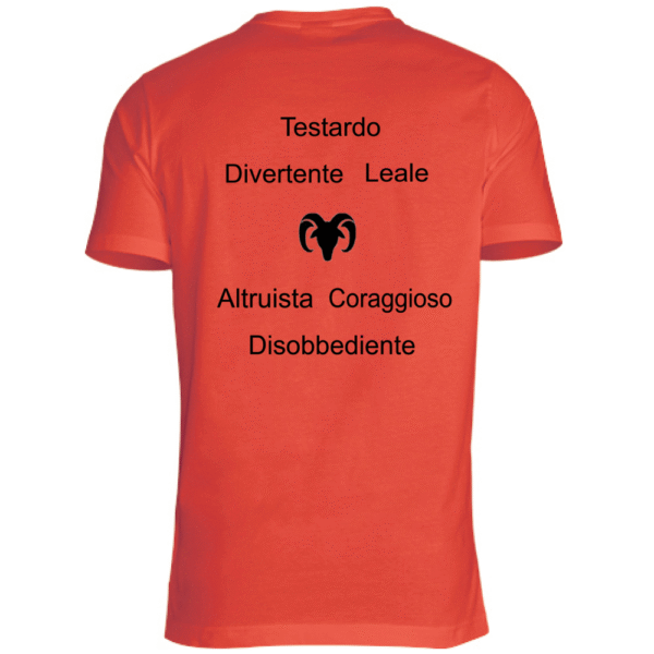 Maglietta unisex adulto ARIETE