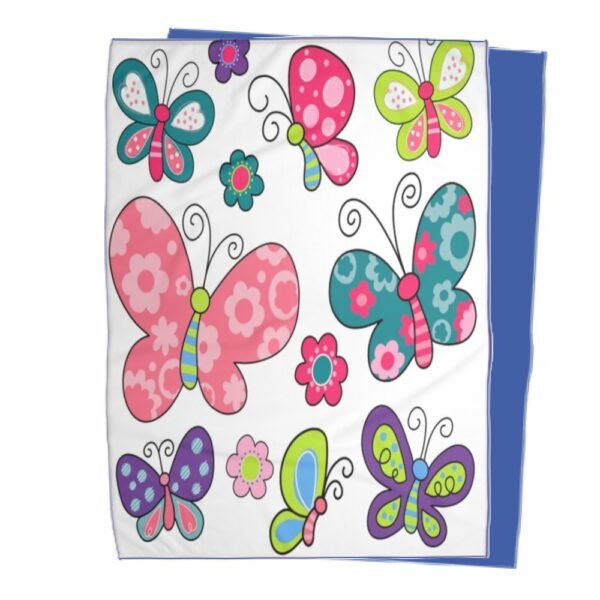 Coperta culla FARFALLE