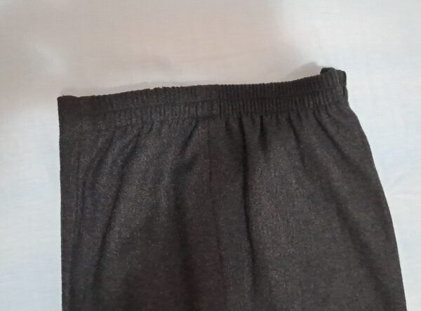 Pantaloni misto lana neri