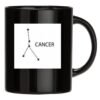Tazza nera CANCRO