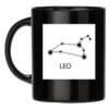 Tazza nera LEONE