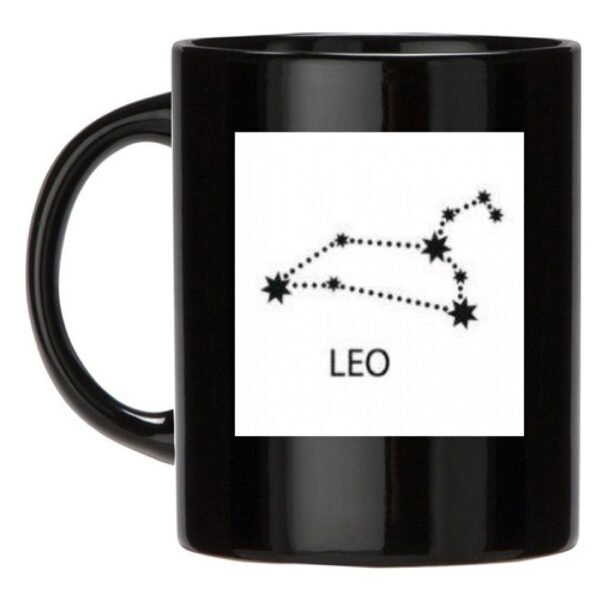 Tazza nera LEONE