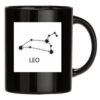 Tazza nera LEONE