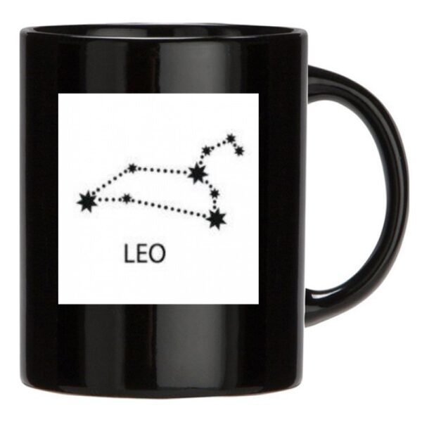 Tazza nera LEONE