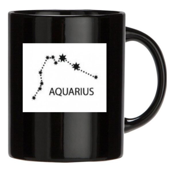 Tazza nera ACQUARIO