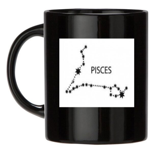 Tazza nera PESCI