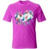T-Shirt bambina NOTE E FIORI