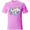T-Shirt bambina NOTE E FIORI