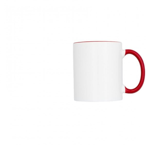 Tazza bicolore lettera A