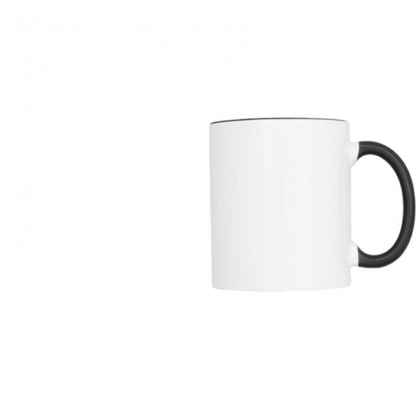 Tazza bicolore lettera K