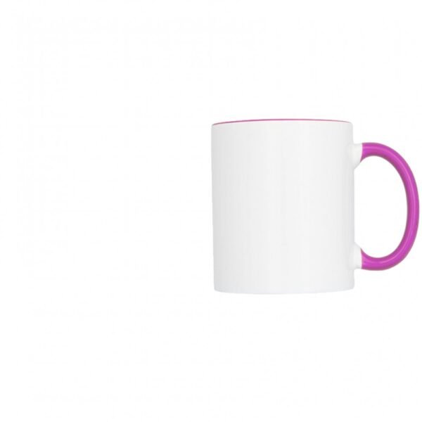 Tazza bicolore lettera V