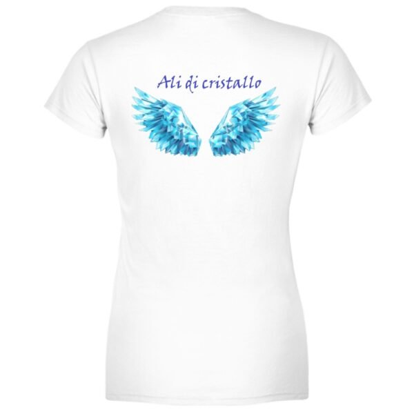 Maglietta donna ALI DI CRISTALLO