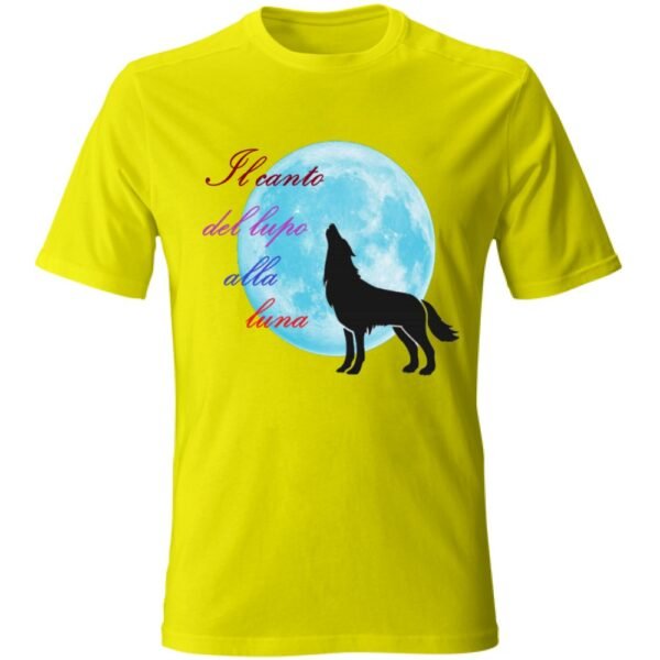 Maglietta unisex adulto IL CANTO DEL LUPO