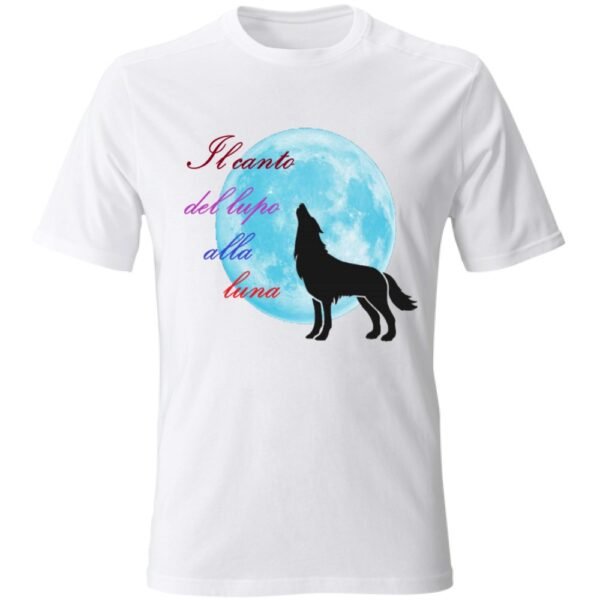 Maglietta unisex adulto IL CANTO DEL LUPO