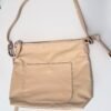 Borsa beige impermeabile