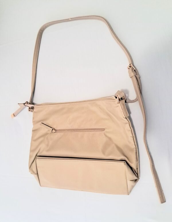 Borsa beige impermeabile