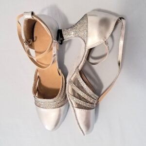 Scarpe da ballo argentate
