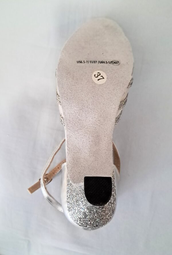 Scarpe da ballo argentate