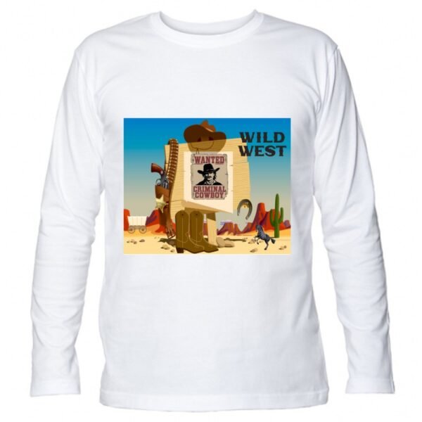 Maglia manica lunga WILD WEST