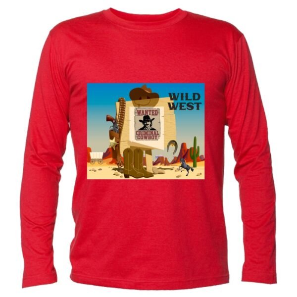 Maglia manica lunga WILD WEST