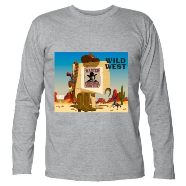 Maglia manica lunga WILD WEST