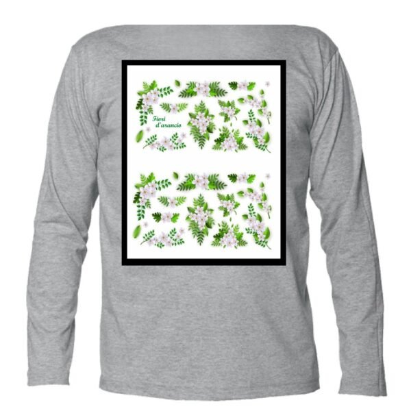 Maglia manica lunga FIORI DI ARANCIO