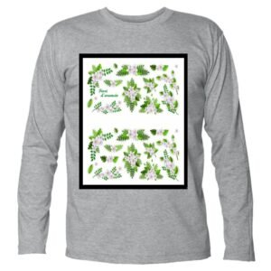 Maglia manica lunga FIORI DI ARANCIO