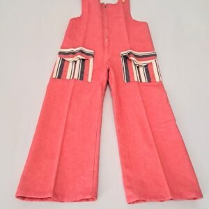 Salopette rossa