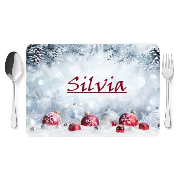 Tovaglietta natale Silvia