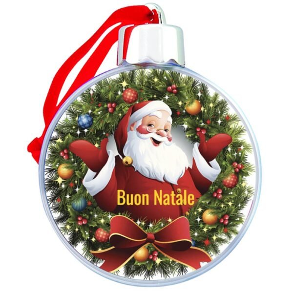 Boccia natalizia BABBO NATALE