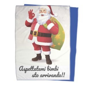 Coperta culla Natalizia