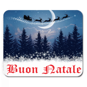 Mouse natalizio mousepad natalizio