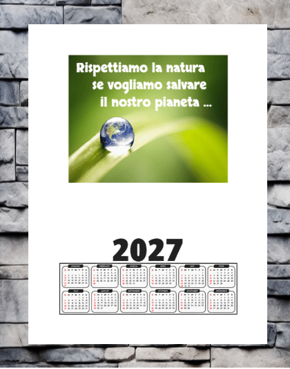 Calendario RISPETTO NATURA